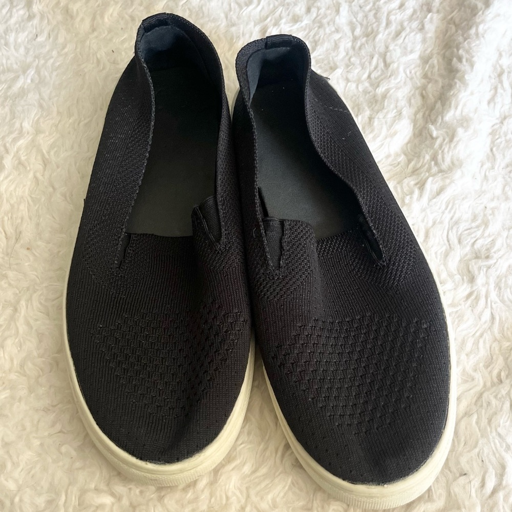 5 for $25! Black Slip-On Shoes